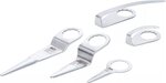 Juego de cuchillas para sacalunas neumatico para BGS 3218, 9291 5 piezas