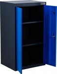 Armario de taller 2 puertas con 2 estantes