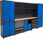 Sistema de unidad de pared Flex madera 5 modulos