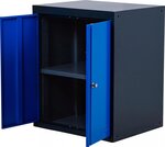 Armario de taller 2 puertas con 1 estante