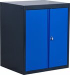 Armario de taller 2 puertas con 1 estante