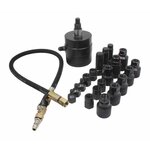 Extractor neumatico vibratorio disenado para desmontar inyectores atascados