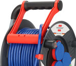 Carrete de cable 25 m IP44 AT-N05V3V3-F 3G1,5 azul