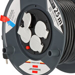 Carrete de cable E 25 m H05VV-F 3G1,5