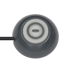 Regleta EL CSP 24 6 tomas antracita 1,5m H05VV-F 3G1,5 – 2 permanentes, 4 conmutables mediante interruptor de pie externo