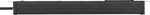 Regleta 2 tomas negra 3 m H05VV-F 3G1,5 formato 19