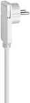 Regleta con enchufe plano 6 tomas blanca 2 m H05VV-F 3G1,5