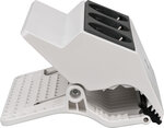 Regleta con pinza 3 tomas 3 m H05VV-F 3G1,5 blanco antracita