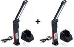 Lampara articulada a bateria LED COB 6,5 W con estacion de carga x2 stuks