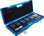 Juego de llaves de boca hexagonal abierta entrada (1/2), (3/4) 7 piezas