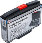 Juego de llaves de vaso Gear Lock entrada 12,5 mm (1/2) 19 piezas