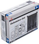 Juego de brocas escalonadas Ø 4 - 32 mm 3 piezas