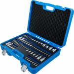 Juego de puntas de vaso y llaves de vaso Perfil E / perfil T (para Torx) / perfil T (para Torx) con orificio / perfil TP (para Torx Plus) 60 pi