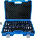 Juego de puntas de vaso y llaves de vaso Perfil E / perfil T (para Torx) / perfil T (para Torx) con orificio / perfil TP (para Torx Plus) 60 pi
