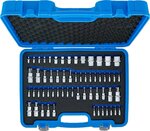Juego de puntas de vaso y llaves de vaso Perfil E / perfil T (para Torx) / perfil T (para Torx) con orificio / perfil TP (para Torx Plus) 60 pi