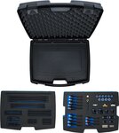 Conjunto de adaptadores y tuberias para medidor digital de presion y compresion BGS 63410