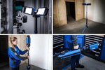 Híbrido lampara de trabajo LED Duo-SMD con tripode