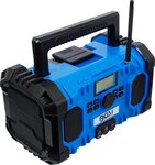 Radio DAB a bateria hibrido 18 V y 230 V sin bateria