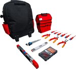 Mochila para herramientas VDE con asa telescopica movil 27 piezas