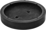 Plato de goma para plataformas elevadoras Ø 140 mm