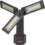 Foco de obra LED recargable con tripode, 2500 lm, IP65
