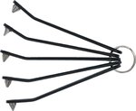 Destornilladores para puntas especiales ultra plana ranura SL en cruz PH y PZ perfil en T (para Torx) 5 pieza