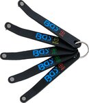 Destornilladores para puntas especiales ultra plana ranura SL en cruz PH y PZ perfil en T (para Torx) 5 pieza
