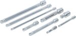 Juego de extensiones basculantes 6,3 mm (1/4), 10 mm (3/8), 12,5 mm (1/2) 9 piezas