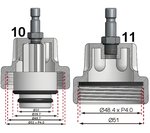 Test de presion del radiador 18 piezas