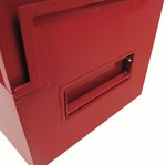 Caja metalica de almacenamiento 265 L