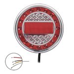 Luz trasera 12 24V 4 funciones 125mm LED