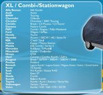 Funda para coche XL station wagon (485x151x119cm)