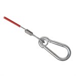 Cable de seguridad de 1 m con horquilla