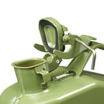 Bidon metalico verde de 5 l homologado por la ONU y TuV GS