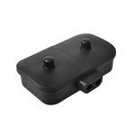 Caja de conexion de cables de plastico de 10 pines