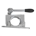 Abrazadera de 48 mm de hierro fundido con palanca de inclinacion para rueda de morro