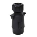 Enchufe de PVC de 7 pines con conexion de terminal de cable