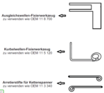 Juego de calado de distribucion para BMW N43