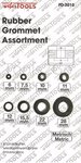 arandelas de goma surtido de 180 pcs