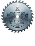 Hoja de sierra circular con puntas de carburo Ø 300 x 30 x 3,2 mm 30 dientes