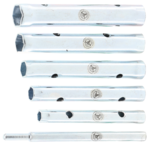 Juego de llaves de tubo 8 x 9 - 16 x 17 mm 6 piezas