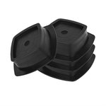 Placas de soporte apilables para soportes de extension - juego de 4 piezas