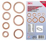 95 piezas Cobre O-Ring Surtido, 6-20 mm