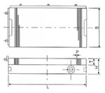Iman permanente rectangular 400x200mm