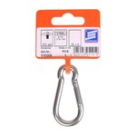 Mosqueton 60x6mm  acero inoxidable A4 AISI 316  670 daN
