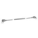 Tensor de manopla M5 para vela  2 5 mm  acero inoxidable A4 AISI 316