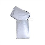 Funda para moto XL azul plata