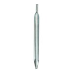 Estaca de tienda de metal de 25 cm con gancho