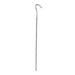 Tent peg 25cm metal with open eyelet