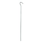 Tent peg 30cm metal with open eyelet